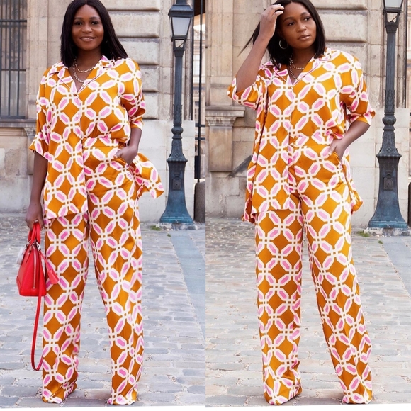 Zara Pajama pants + top Co-Ord set - Picture 8 of 16